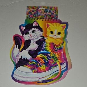 Lisa Frank Rainbow Cats Jumbo Sketchbook NWT